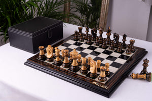 Schachspiel L’Éternel <br>aus Ebenholz