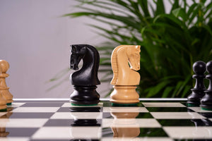 Schachspiel Virtuose <br>aus Ebenholz und Buchsbaum