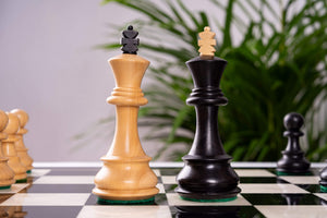 Schachspiel Virtuose <br>aus Ebenholz und Buchsbaum
