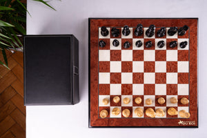 Schachspiel Vestige <br>aus Eschenmaser