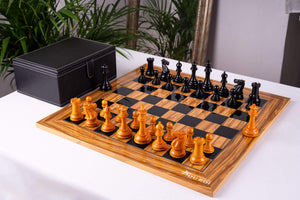 Schachspiel Essence <br>aus Olivenholz