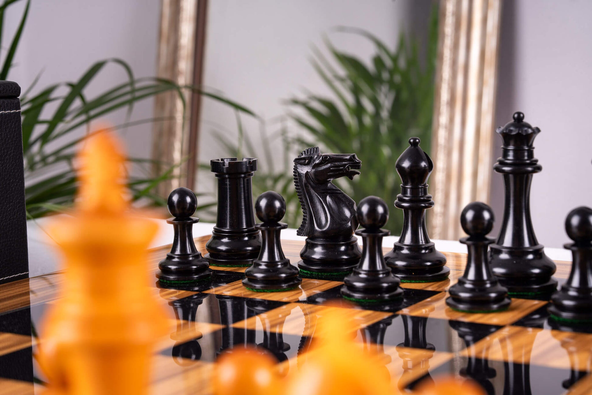 Schachspiel Essence <br>aus Olivenholz