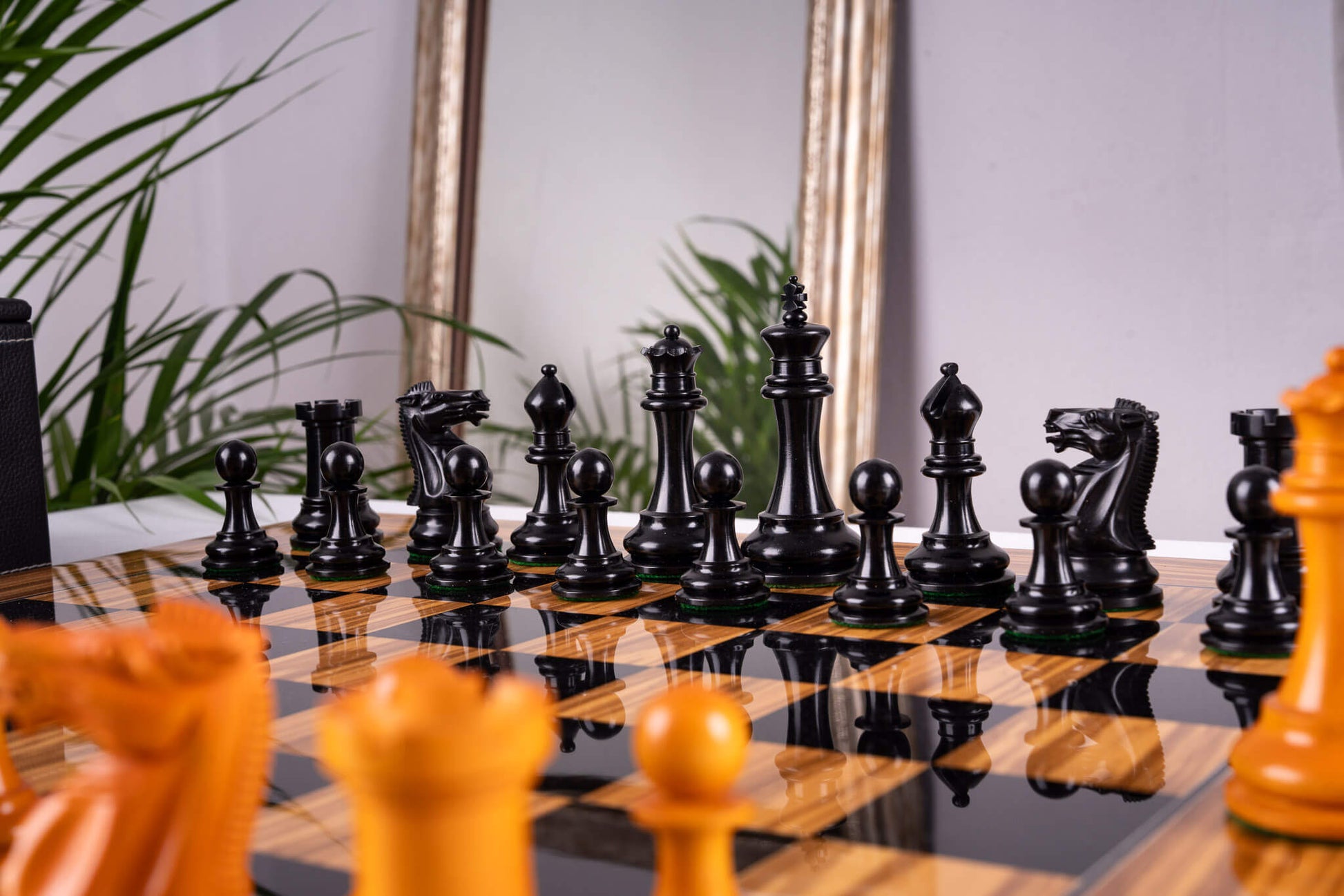 Schachspiel Essence <br>aus Olivenholz