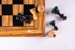 Schachspiel Racines <br>aus Olivenholz