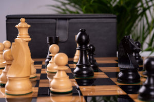 Schachspiel Duel <br>aus Olivenholz