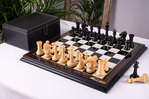 Schachspiel Éclat <br>aus Ebenholz