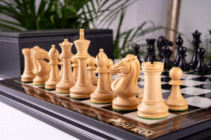 Schachspiel Éclat <br>aus Ebenholz
