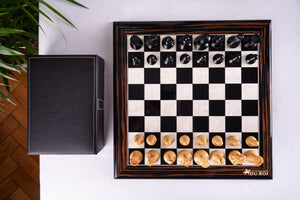 Schachspiel Éclat <br>aus Ebenholz
