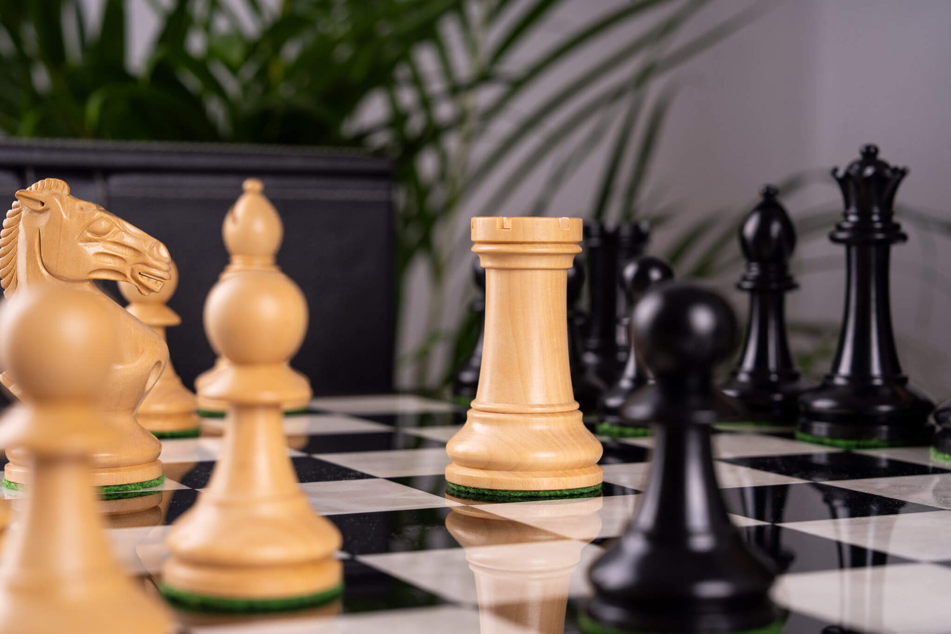 Schachspiel Éclat <br>aus Ebenholz