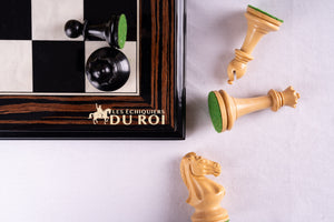 Schachspiel Éclat <br>aus Ebenholz