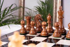 Schachspiel Couronne <br>aus Ebenholz