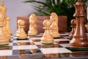 Schachspiel Couronne <br>aus Ebenholz