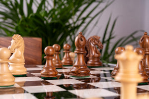 Schachspiel Couronne <br>aus Ebenholz