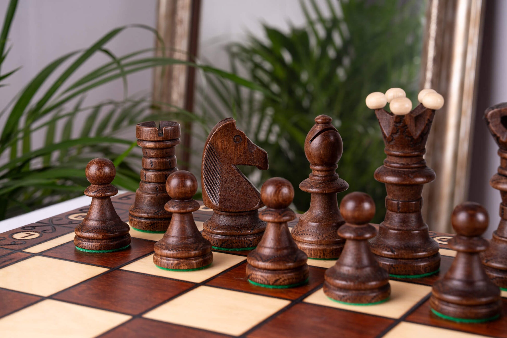 Handgefertigtes Schachbrett <br>Hergestellt in Europa