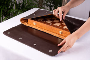 Signature-Etui für <br>klappbare Schachsets