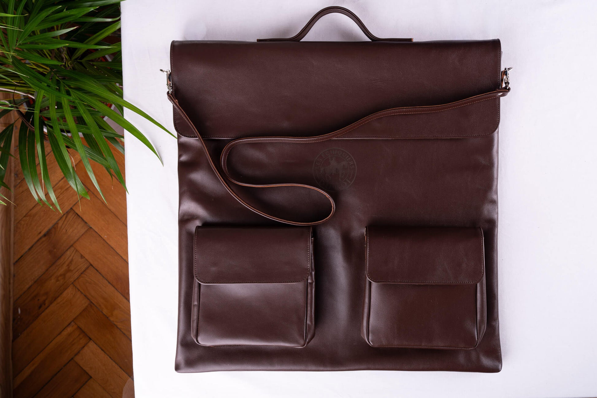 Signature-Ledertasche <br>für Schachbretter