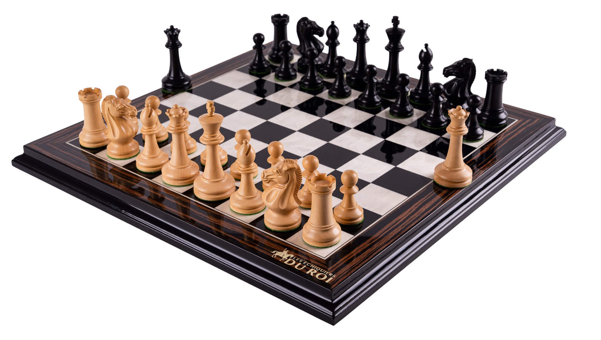 Schachspiel Éclat <br>aus Ebenholz