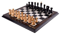 Schachspiel Trésor <br>aus Ebenholz und Buchsbaum