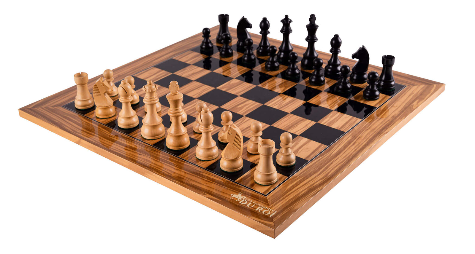 Schachspiel Duel <br>aus Olivenholz