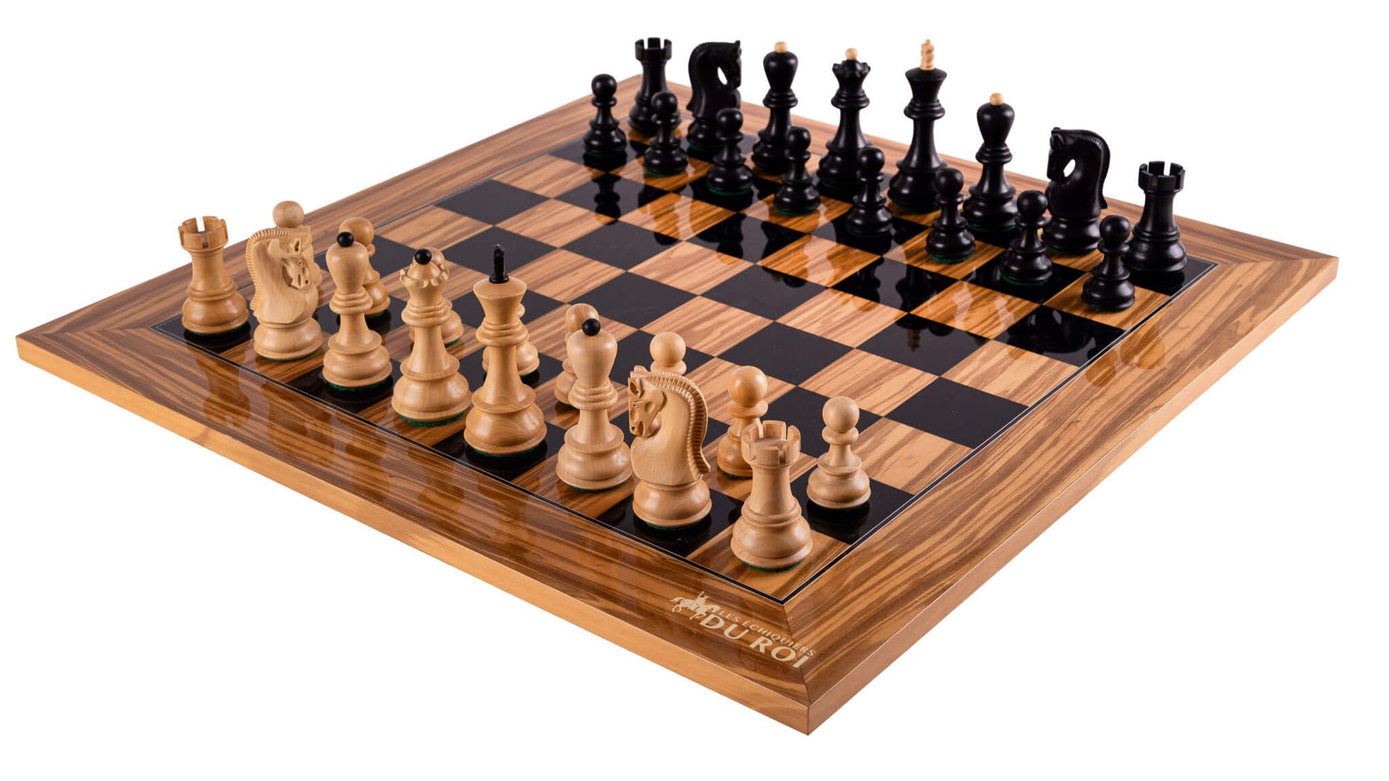 Schachspiel Racines <br>aus Olivenholz