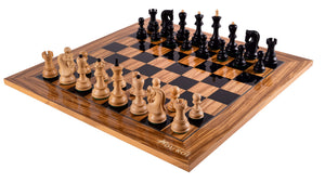 Schachspiel Racines <br>aus Olivenholz