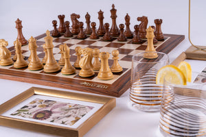 Schachspiel Einklang <br>aus Palisanderholz