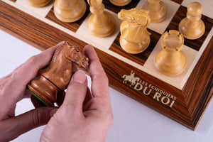 Schachspiel Einklang <br>aus Palisanderholz