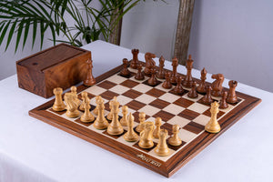 Schachspiel Einklang <br>aus Palisanderholz