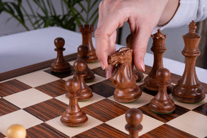 Schachspiel Einklang <br>aus Palisanderholz