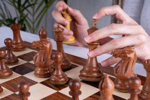 Schachspiel Einklang <br>aus Palisanderholz