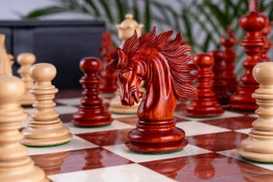 'Renaissance' Schachset Gefertigt <br>aus Esche und Rosenholz