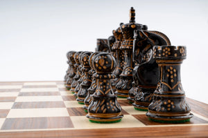 Schachspiel Byzanz aus Holz