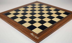 Schachbrettplatte <br>aus Pappel- und Sycomore-Holz