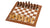 Turnierschachspiel aus <br>nummeriertem Mahagoni-Holz