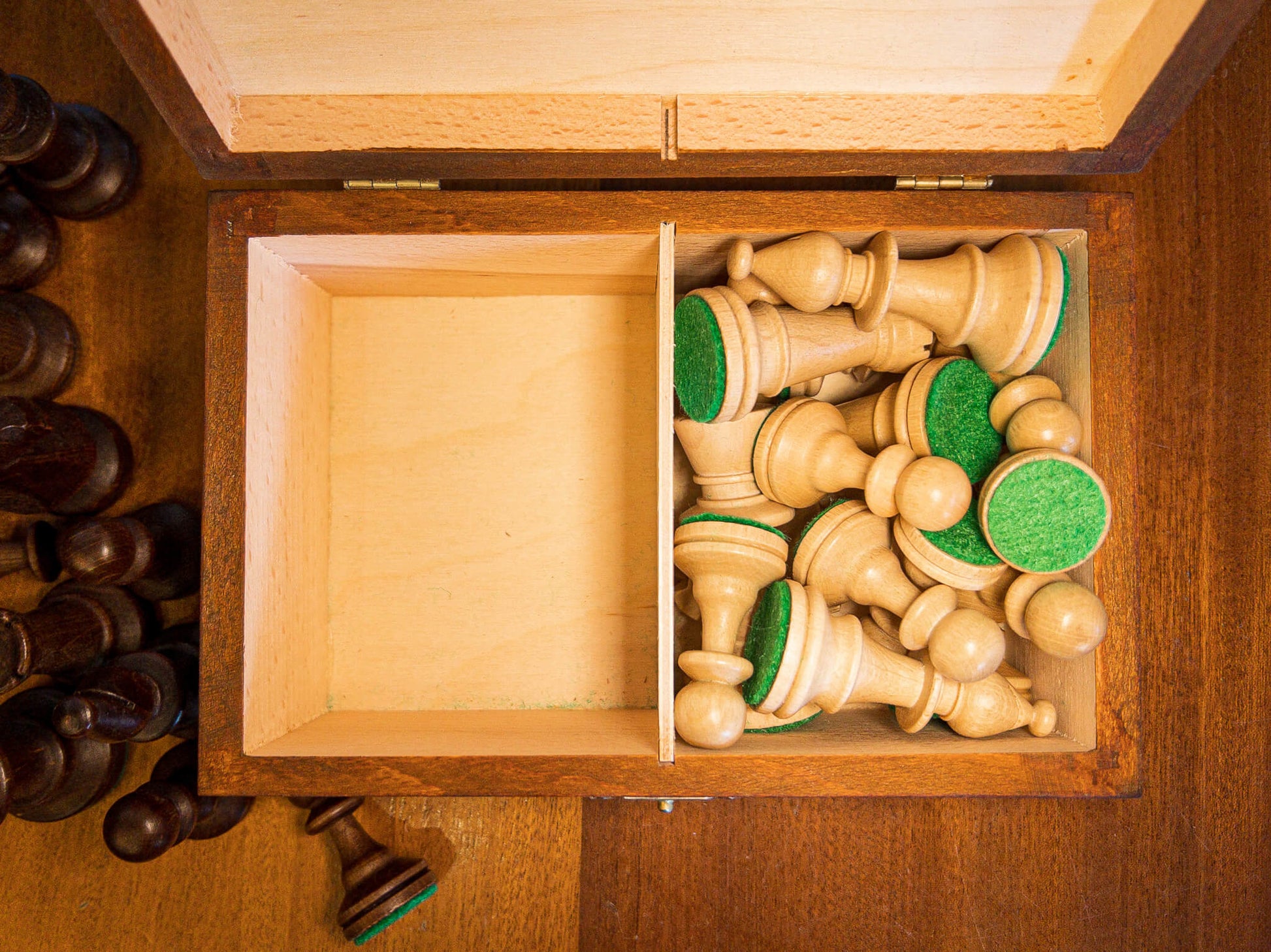 Box für Schachfiguren