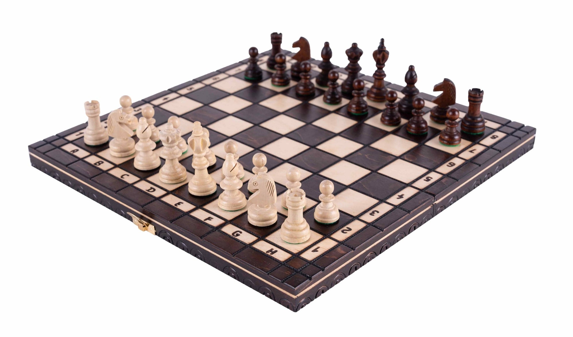 Schachspiel aus Holz <br>Handarbeit