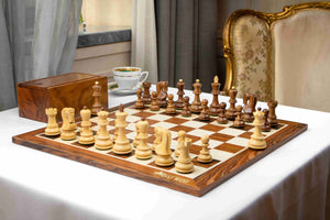 Schachspiel Aristokratie <br>aus Palisanderholz