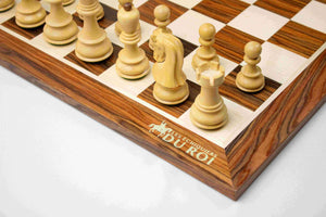 Schachspiel Aristokratie <br>aus Palisanderholz