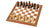 Wikinger Schachspiel <br>aus Mahagoni-Holz