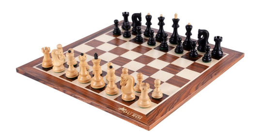 Schachspiel Harmonie <br>aus Palisanderholz