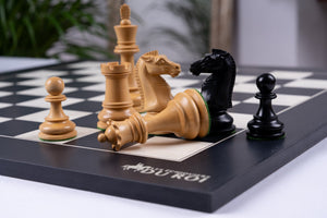 Bonaparte Schachset Gefertigt <br>aus Ahorn und Ebenholz