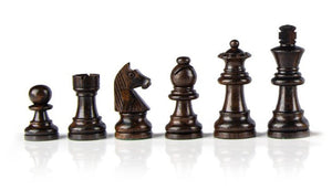 Kleine Staunton-Schachfiguren holz