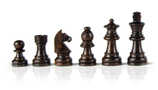 Kleine Staunton-Schachfiguren holz