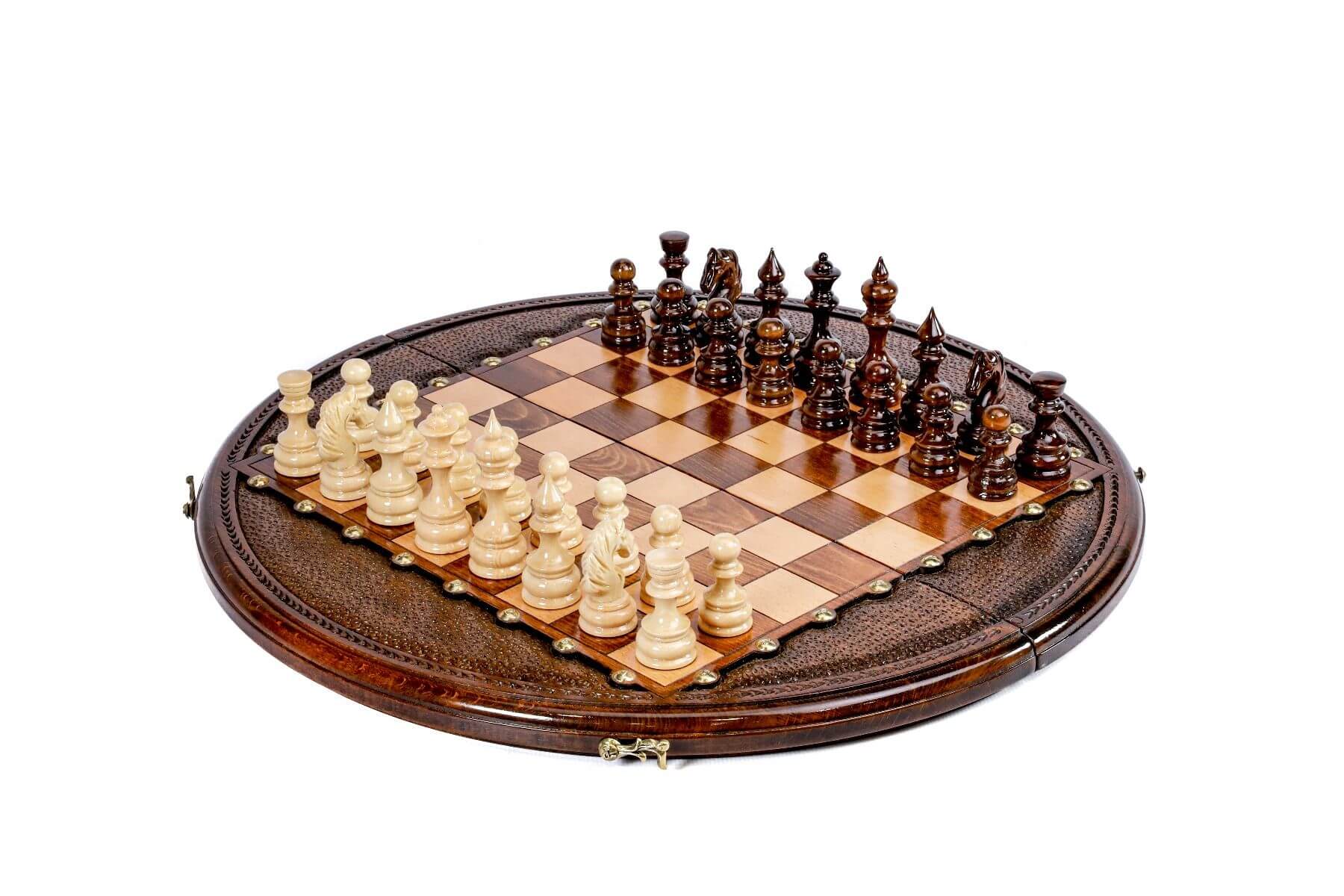 Schachspiele aus Holz Des Königs Schachbretter