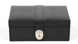 Box für Luxusschachfiguren aus Leder