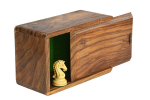 Boxschachfiguren aus Holz 