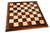 Schachbrett aus Massivholz schachfiguren