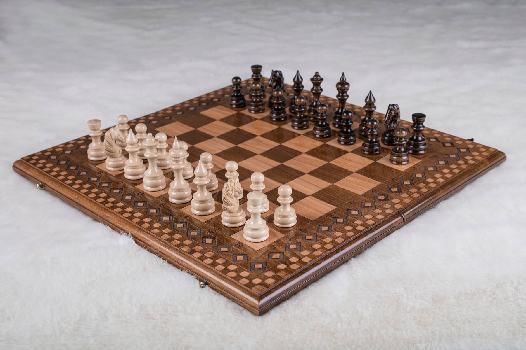 Schachspiel Groß holz