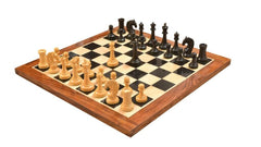 Selbstgemachtes Schachspiel <br>aus Holz