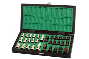 Handgefertigtes Schachspiel <br>Aventure aus Holz